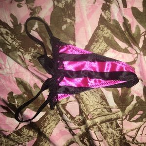 Sexy satin thong NWT